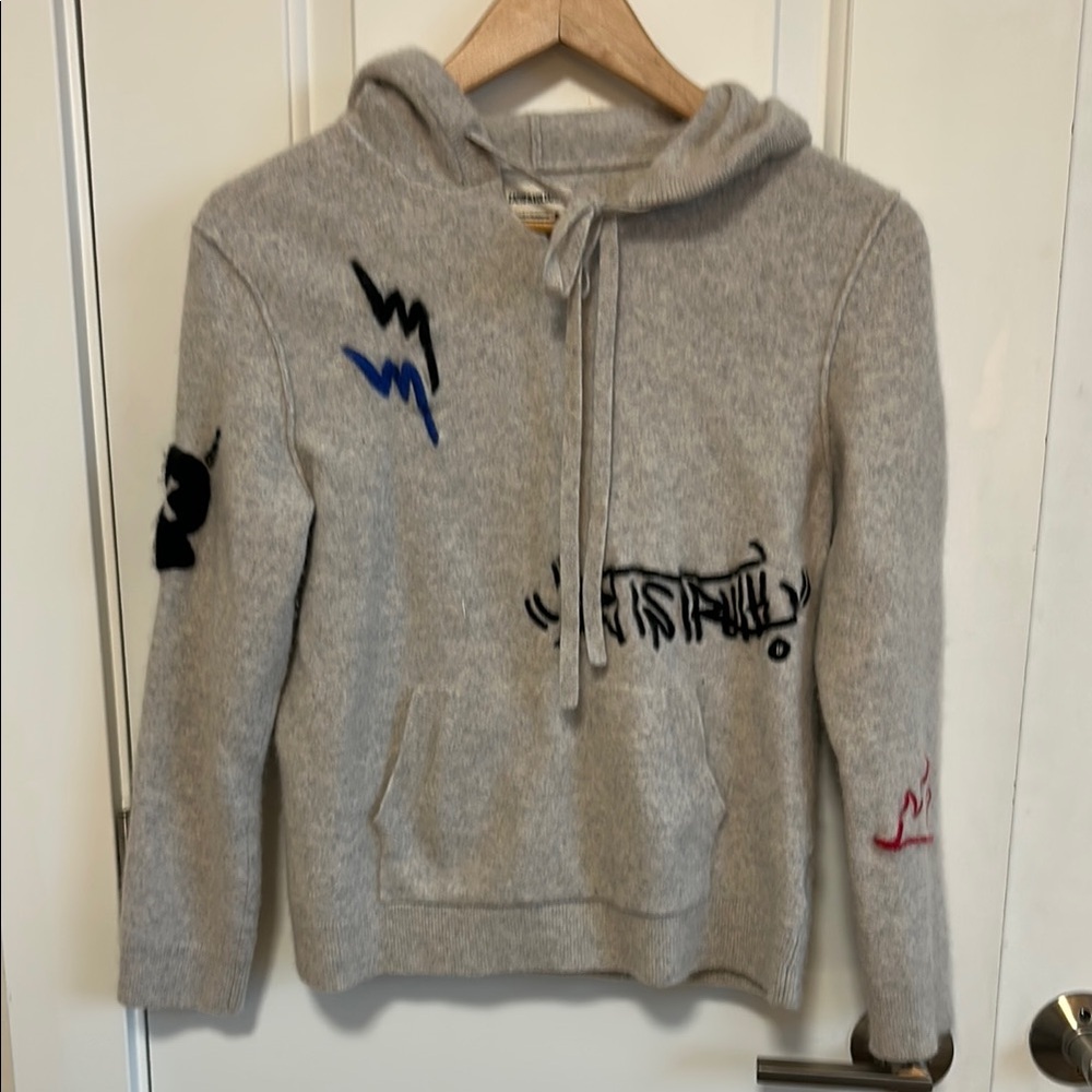 Zadig & Voltaire Light Gray Hoodie